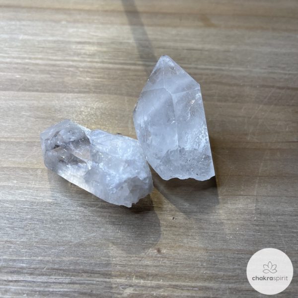 Bergkristal punt ruw middelgroot