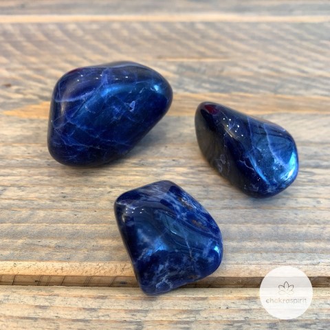 Sodaliet trommelsteen - Brazilië