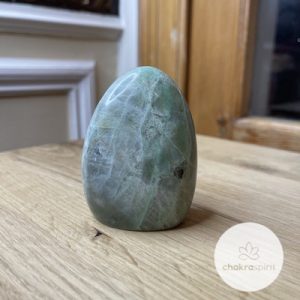 Groene maansteen sculptuur – 254gr –