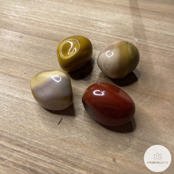 Mookaiet Jaspis trommelsteen - Australië