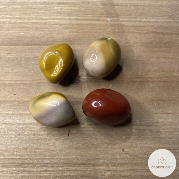 Mookaiet Jaspis trommelsteen - Australië