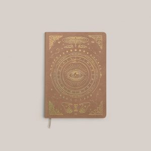 Vegan leather pocket journal Magic of I.