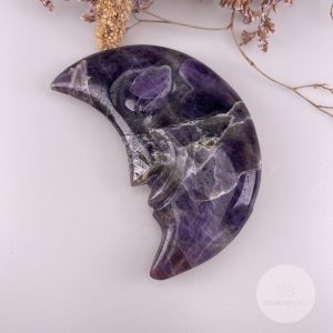 Amethistkwarts/Chevron Amethist maan