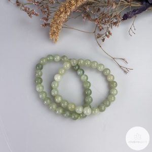 Serpentijn - New Jade kralenarmband 8mm
