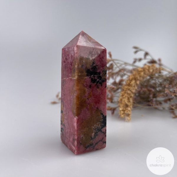 Rhodoniet met Citrien punt – 130gr