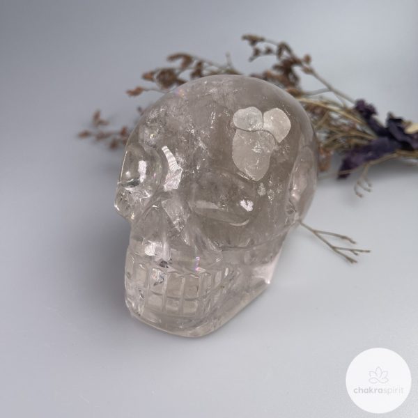 Bergkristal schedel - 686gr