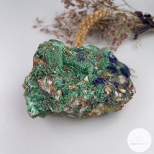 Azuriet en Malachiet ruw - 696gr