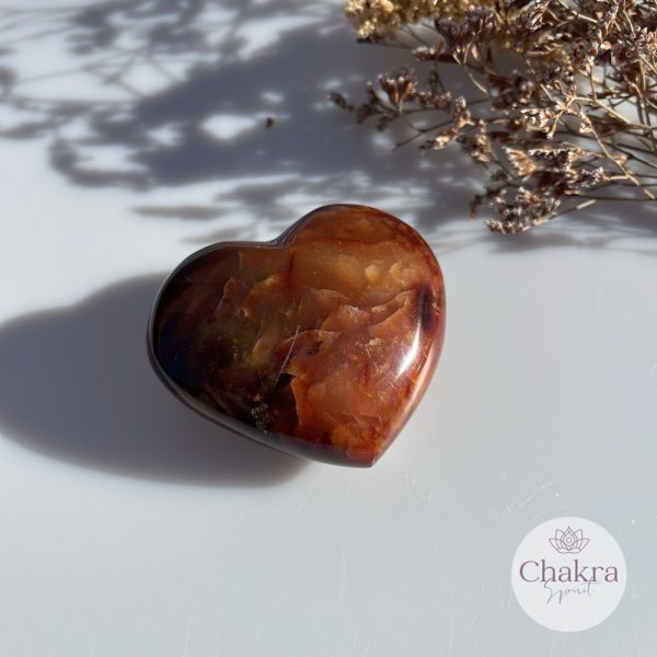 Carneool hart - 206gr