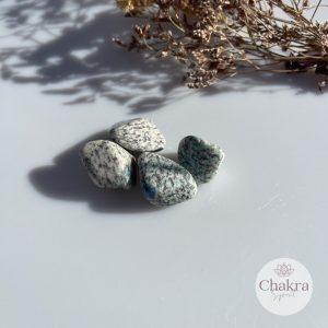 K2 Jaspis trommelsteen - Pakistan