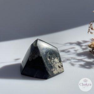 Groene Fluoriet met Pyriet vrije vorm - 170gr