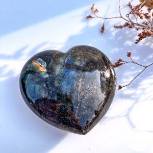 Labradoriet hart - Madagaskar - 486gr