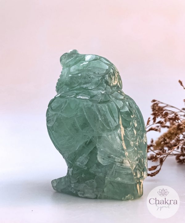 Groene Fluoriet uil - 812gr