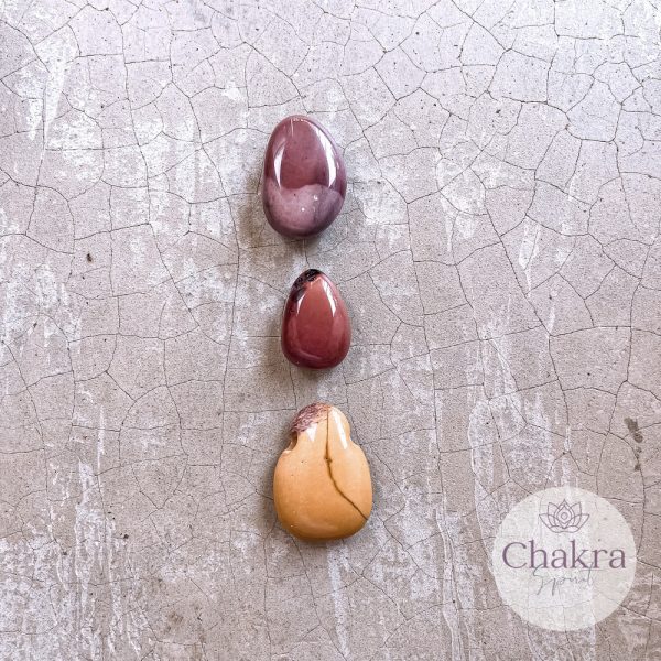 Mookaiet Jaspis doorboorde hanger