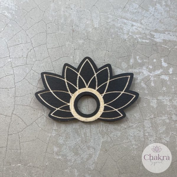 Bolhouder hout lotus klein