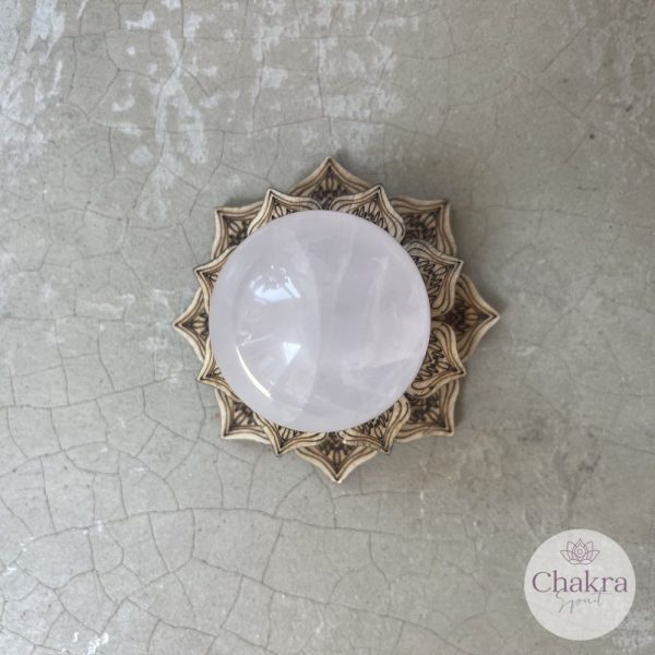 Bolhouder hout lotus middelgroot