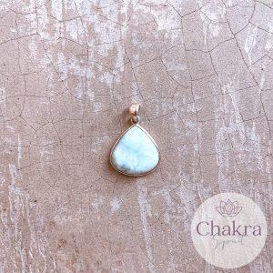 Larimar hanger - 925 zilver