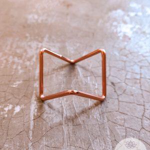 Bolhouder messing bronskleurig groot