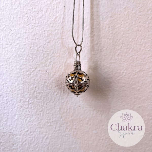 Harmony Ball met Bergkristal - 925 zilver