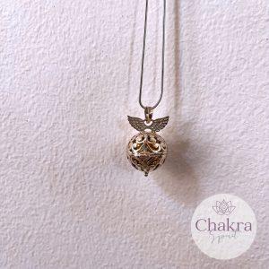 Harmony ball met vleugeltjes - 925 zilver