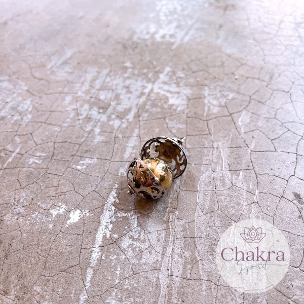 Harmony Ball met Bergkristal - 925 zilver