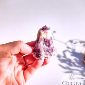 Amethistkwarts/Chevron Amethist punt – Brazilië – 88gr