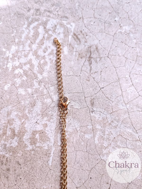 Divine Feminine set & edelsteenhouder ketting goudkleurig 24 Divine Feminine set & edelsteenhouder ketting goudkleurig