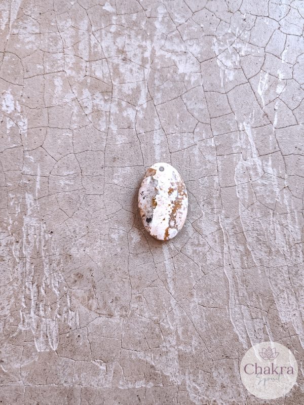 Oceaan Jaspis amulet hanger - Madagaskar