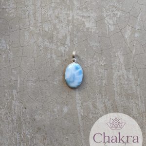 Larimar hanger - 925 zilver