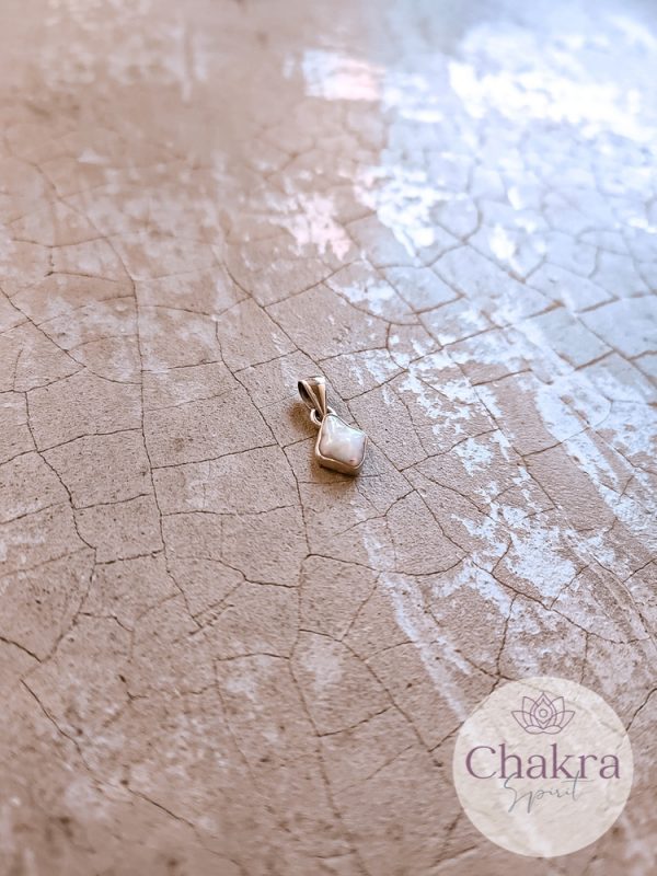 Ethiopische Opaal hanger - 925 zilver