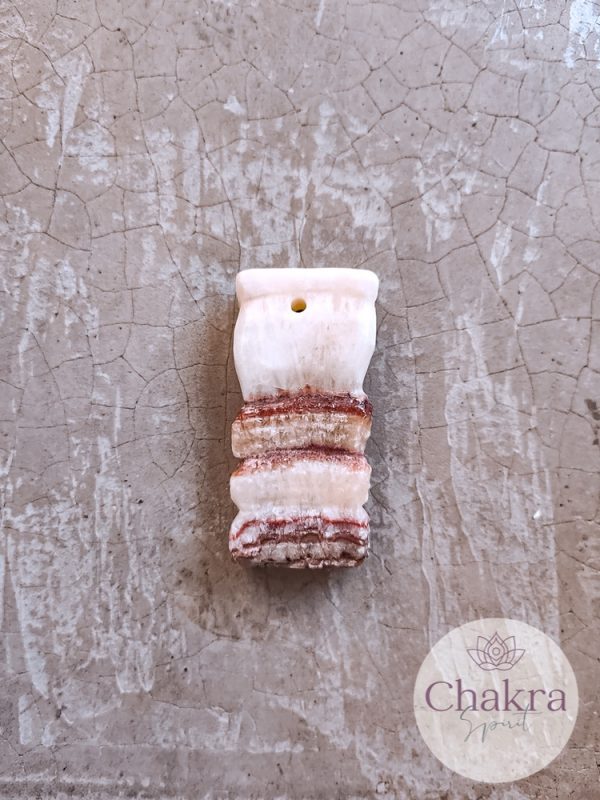 Regenboog Calciet hanger