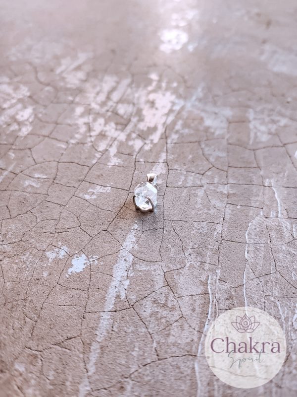 Herkimer diamant hanger - 925 zilver - Herkimer Country