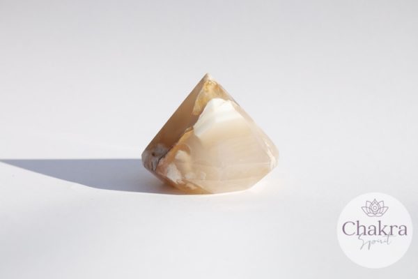 Flower Agaat diamant - 146gr