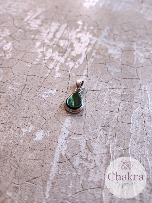 Ammoliet hanger - 925 zilver