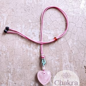 Rozenkwarts hart hanger