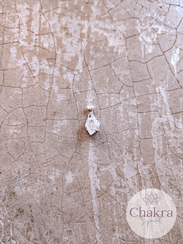 Herkimer diamant hanger - 925 zilver - Herkimer Country