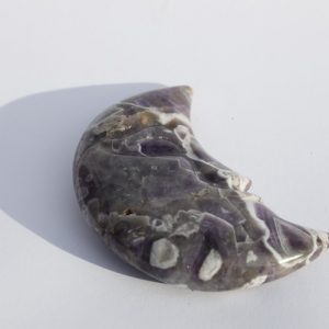 Amethistkwarts/Chevron Amethist Maan