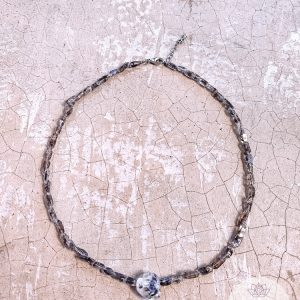 Herkimer Diamant ketting (42 cm - 47 cm)