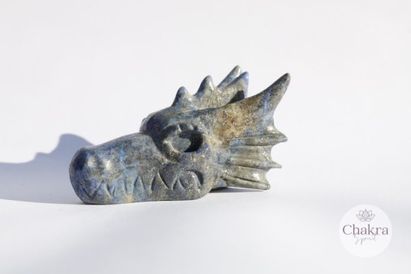 Lapis Lazuli drakenschedel - 142gr
