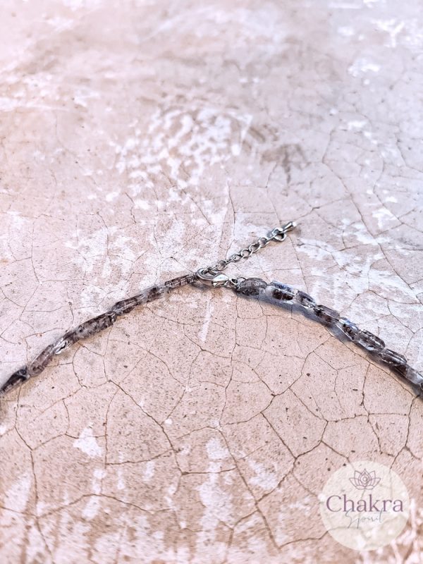 Herkimer diamant ketting (42 cm - 47 cm) 6 Herkimer diamant ketting (42 cm - 47 cm)