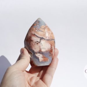 Roze Agaat sculptuur - 260gr