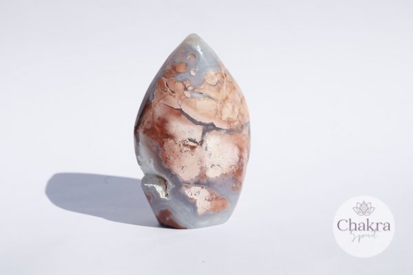 Roze Agaat sculptuur - 260gr