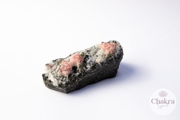 Rhodochrosiet met Pyriet - 166gr