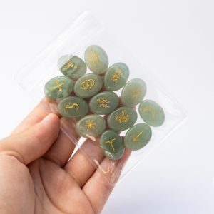 Groene Aventurijn heksenrunen