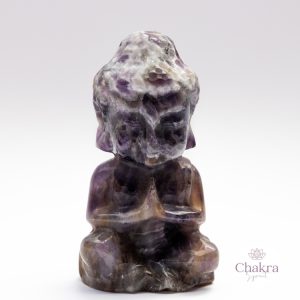 Amethistkwarts/Chevron Amethist Boeddha - 272gr