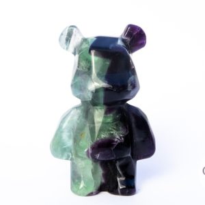 Groene Fluoriet beer - 95 mm