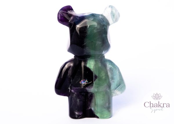 Groene Fluoriet beer - 95 mm 46 Groene Fluoriet beer - 95 mm