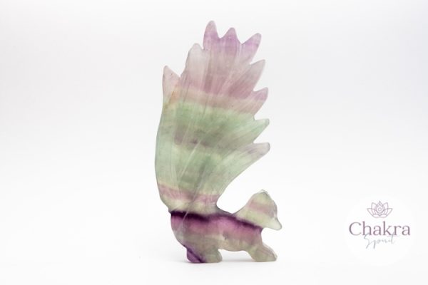 Regenboog Fluoriet vos - 138 mm 38 Regenboog Fluoriet vos - 138 mm