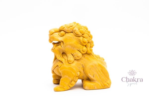 Gele Jade Kirin - 376gr