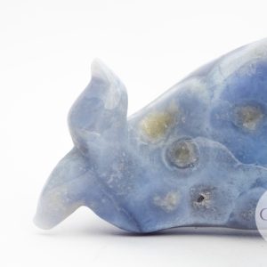 Blue Lace Agaat vis – 442gr Blue Lace Agaat vis - 442gr