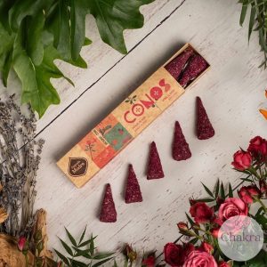 Wierookkegeltjes Rozenblaadjes - Sagrada Madre